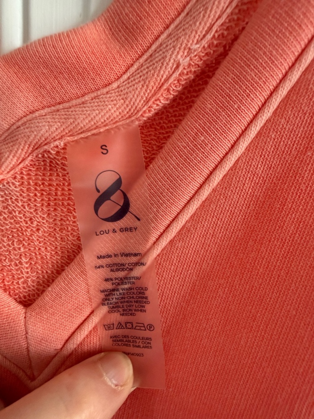 Lou & Grey Coral V‑Neck Sleeveless One‑Piece Romper Size Small - Picture 3 of 6